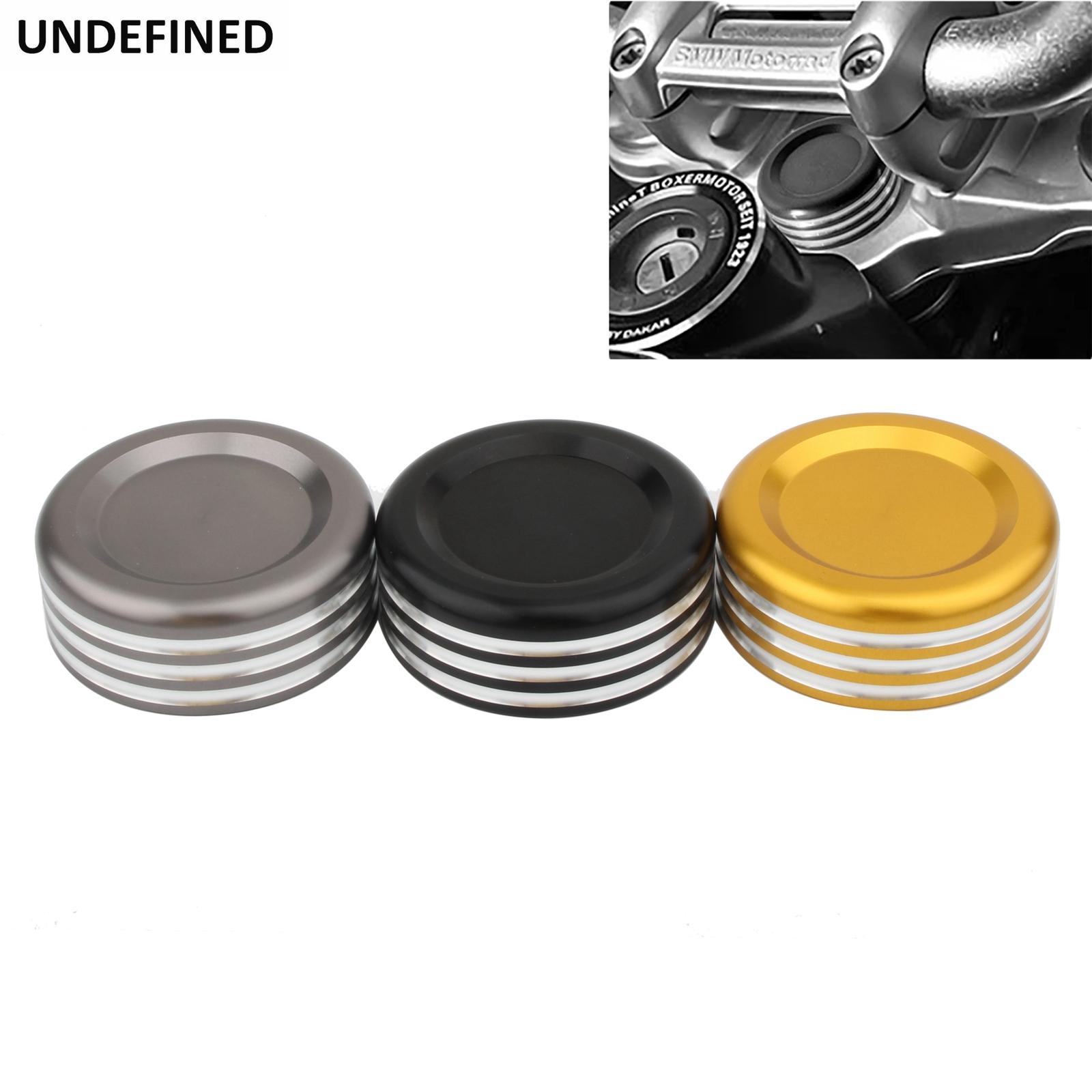 Upper Front Fork Cover Top Yoke Front Fork Center Cap Aluminum Modified Parts For BMW S1000RR 2010-2017 R NineT R9T T Scrambler
