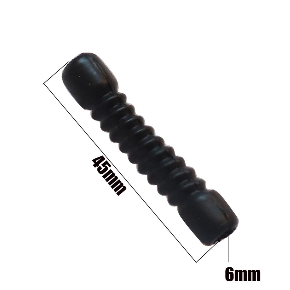 Tappo antipolvere in gomma M6 da 20 pezzi 45 mm per cavo freno moto diametro interno 6 mm