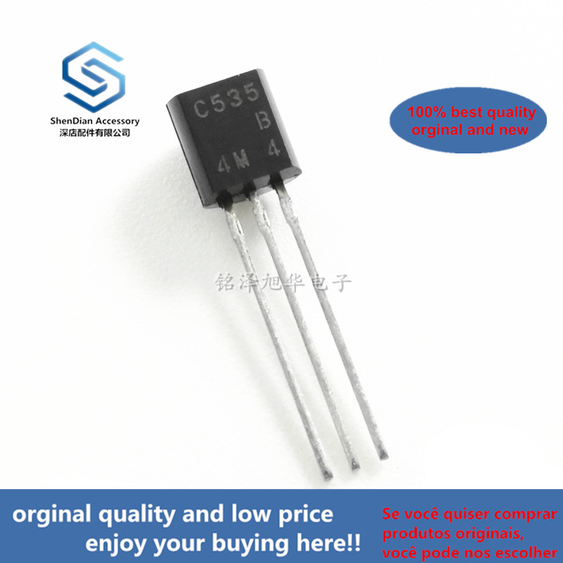 10 unidades 100% original y nuevo 2SC535B 2SC535C C535B/C TO-92 transistor NPN triodo de dos modelos