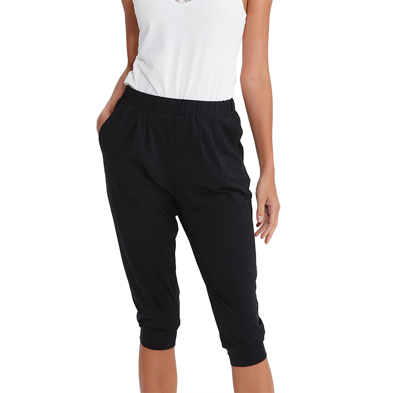 94% algodão calças femininas casuais cintura alta jogging correndo calças esportivas femininas pantalones de mujer m30177