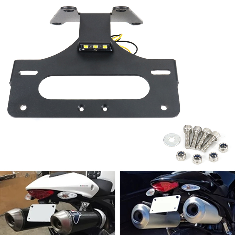 Support de plaque d'immatriculation pour Ducati Streetfighter 848 Streetfighter 1098/ S 2009-2015, kit d'élimination de garde-boue arrière