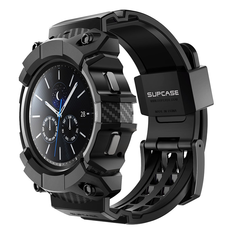 Etui SUPCASE UB Pro Rugged Protective Cover z paskami do zegarka Samsung Galaxy Watch 4 Classic 46mm (wydanie 2021)