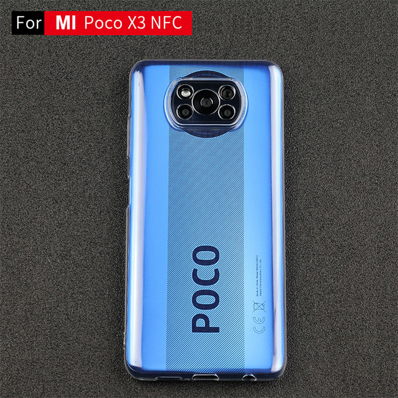 Funda de teléfono de tpu suave y transparente para xiaomi poco x3, nfc, X3 PRO, F3, GT, M3, versión global, ultrafina, trasera, coque