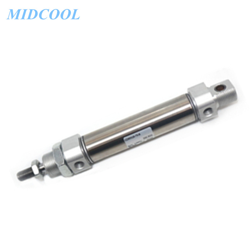 Silinder Udara Standar ISO C85 Seri C85N8 CD85N8 Stroke 10 15 20 25 30 35 40 45 50 75 100Mm C85N8-10/15/20/25/30/35/40/45/50