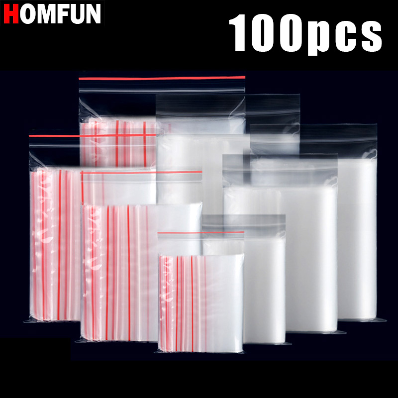 HOMFUN 100 шт./лот 5D DIY инструменты для алмазной живописи пластиковые самоклеящиеся пакеты дрели клеевой камень для хранения уплотнительная сумка принадлежности для рукоделия