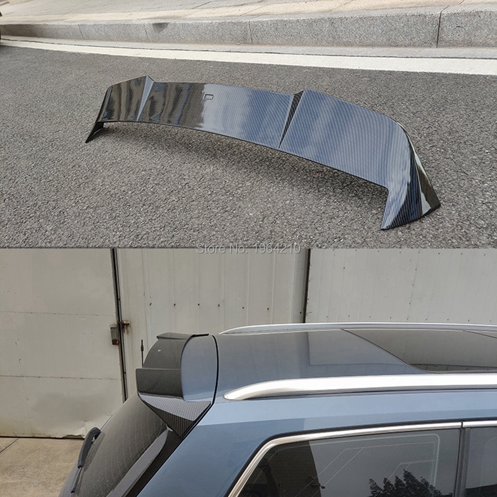 Estilo do carro abs material plástico spoiler traseiro asa tronco lábio capa para volkswagen vw passat b8 variante 2016 2017 2018 2019