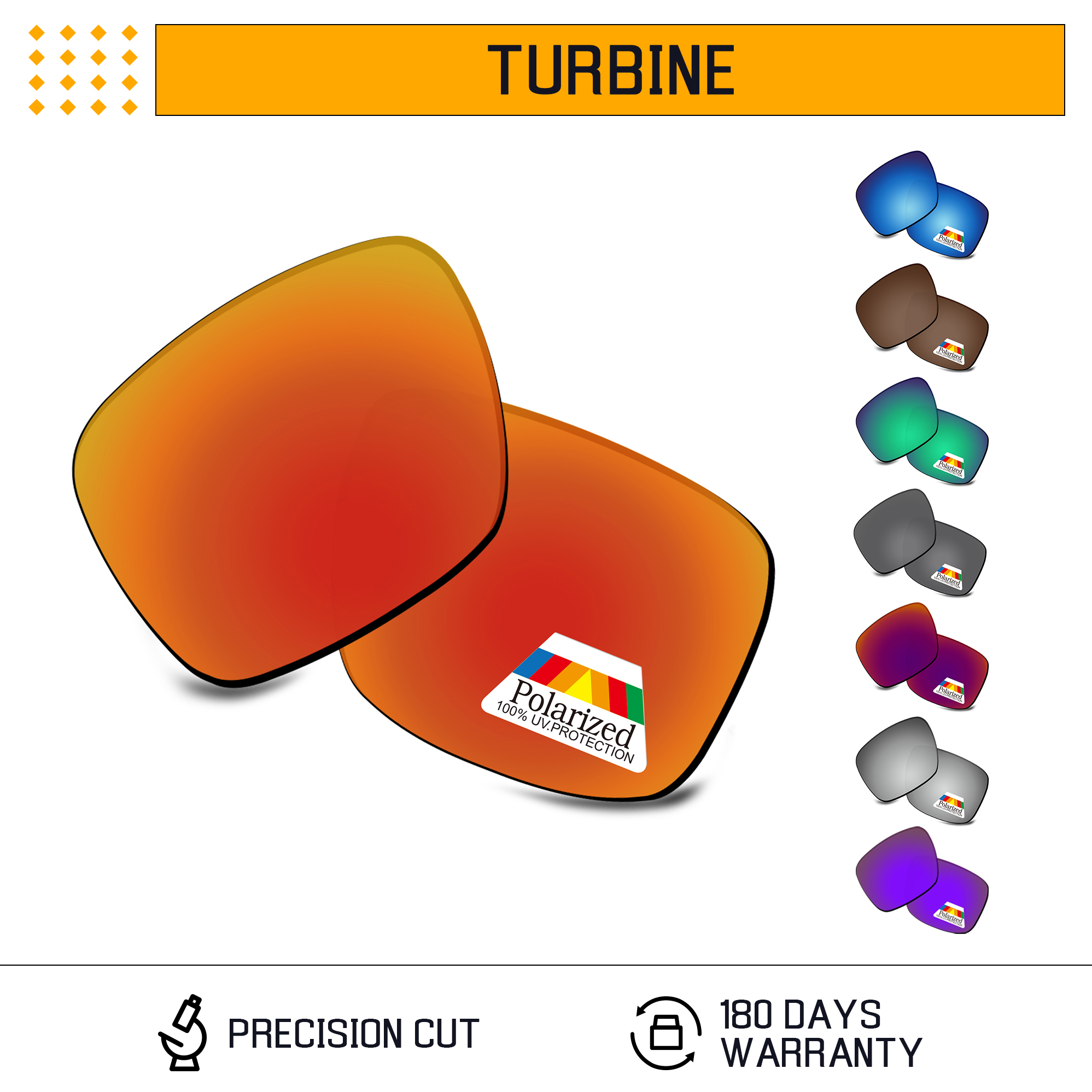 Bwake เลนส์เปลี่ยนเลนส์สำหรับ-Oakley Turbine OO9263กรอบแว่นตากันแดด-ตัวเลือกหลาย