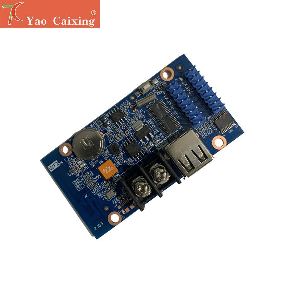 Günstigstes Vollfarbmodul Controller WF2 Steuerplatine P2 P3 P4 P5 P10 LED Matrix Digital Panel