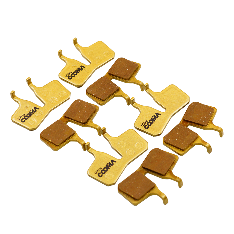 Bantalan Rem Cakram Sepeda untuk Kaliper Magura MT5 MT7, 4 Pasang, Ultra Class, Logam Penuh