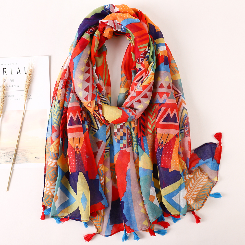 Bufanda de algodón 2021 de marca de lujo para mujer, chales grandes, Pashmina, Hijab musulmán, Foulard con diseño estampado para mujer, estola de playa, pañuelos para la cabeza, Pareo