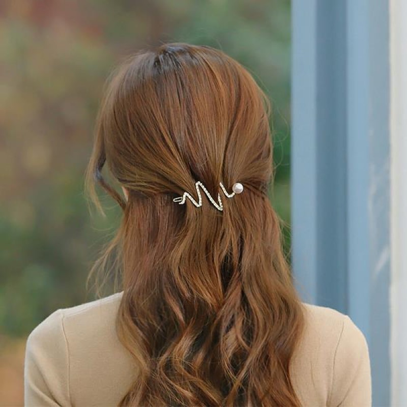 2021 New Trend Women metalowy klips do włosów geometryczny szpilka złoty księżyc okrągły Hairgrip Barrette Girls akcesoria do włosów