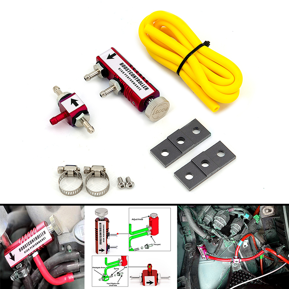Kit Controller valvola Boost Turbo manuale regolabile universale racing 1-30 PSI controllo Booster In cabina