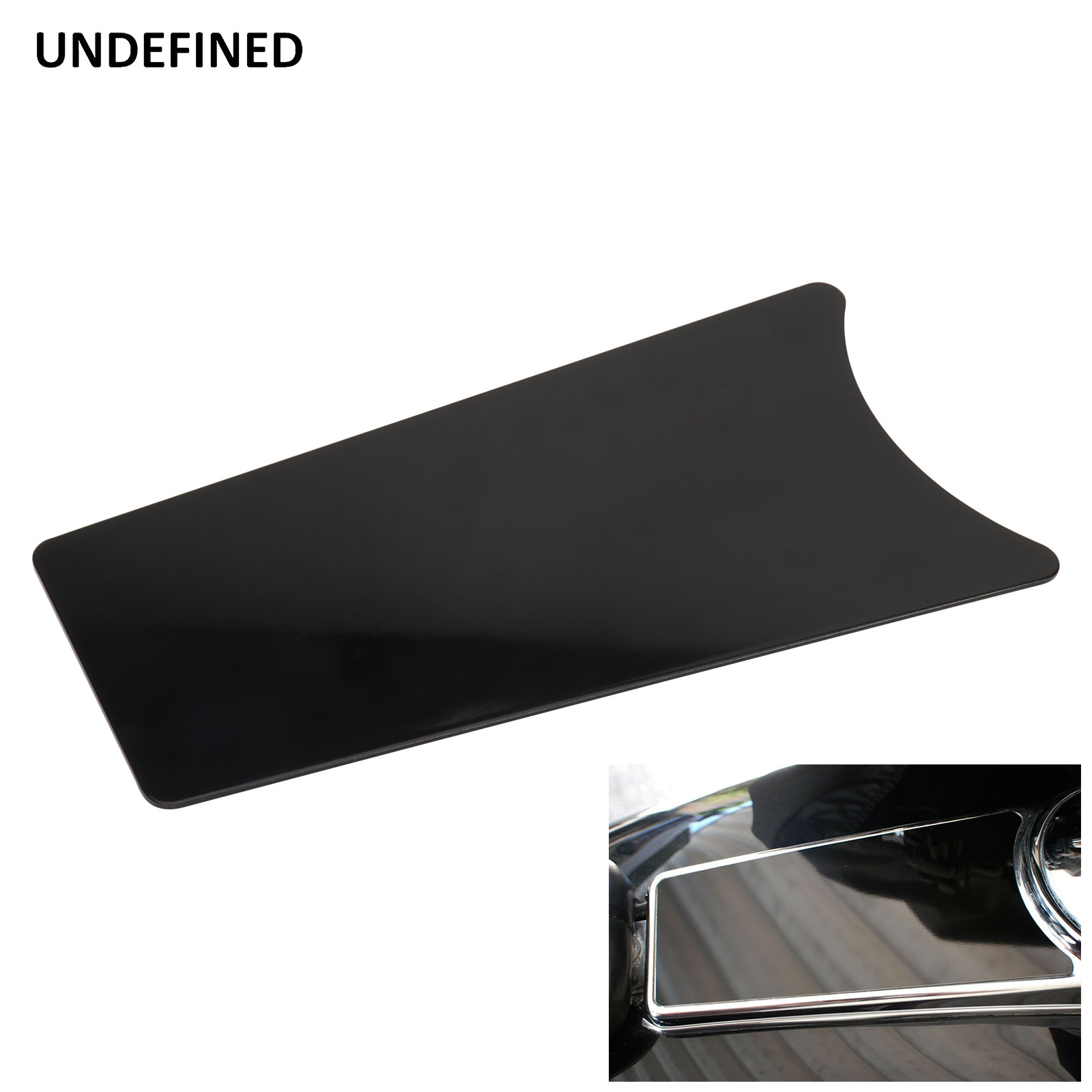 Dash Cover Einfügen Aluminium CNC Schwarz Für Harley Touring Road King Electra Glide Road Glide Street Glide FLHT FLTR FLHS 1989-2007