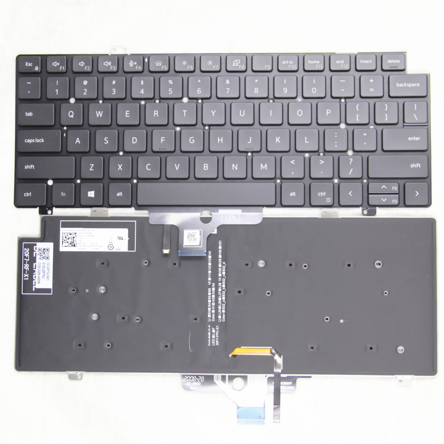 US/Frans/Brazilië/Spaans/Latijn voor DELL Latitude 7420 7430 5420 5421 5430 5431 5440 7520 7521 P137G 3440 3430 3450 P165G Toetsenbord