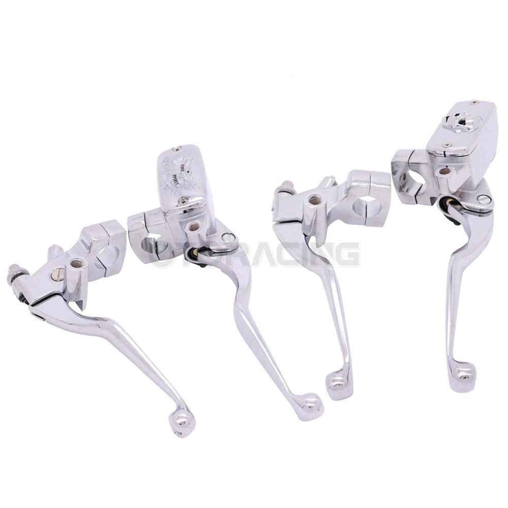 1 ''Motor Rem Kopling Master Silinder Reservoir Tuas untuk Yamaha V-Star 650 950 1100 1300 XVS650 XVS950 XVS1100 XVS1300