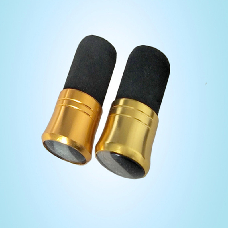 Pesca Rod Pole Butt Caps, tampa frontal Stopper, Plug End Protector, Building Repair Kit, Pesca Acessórios, 2Pcs
