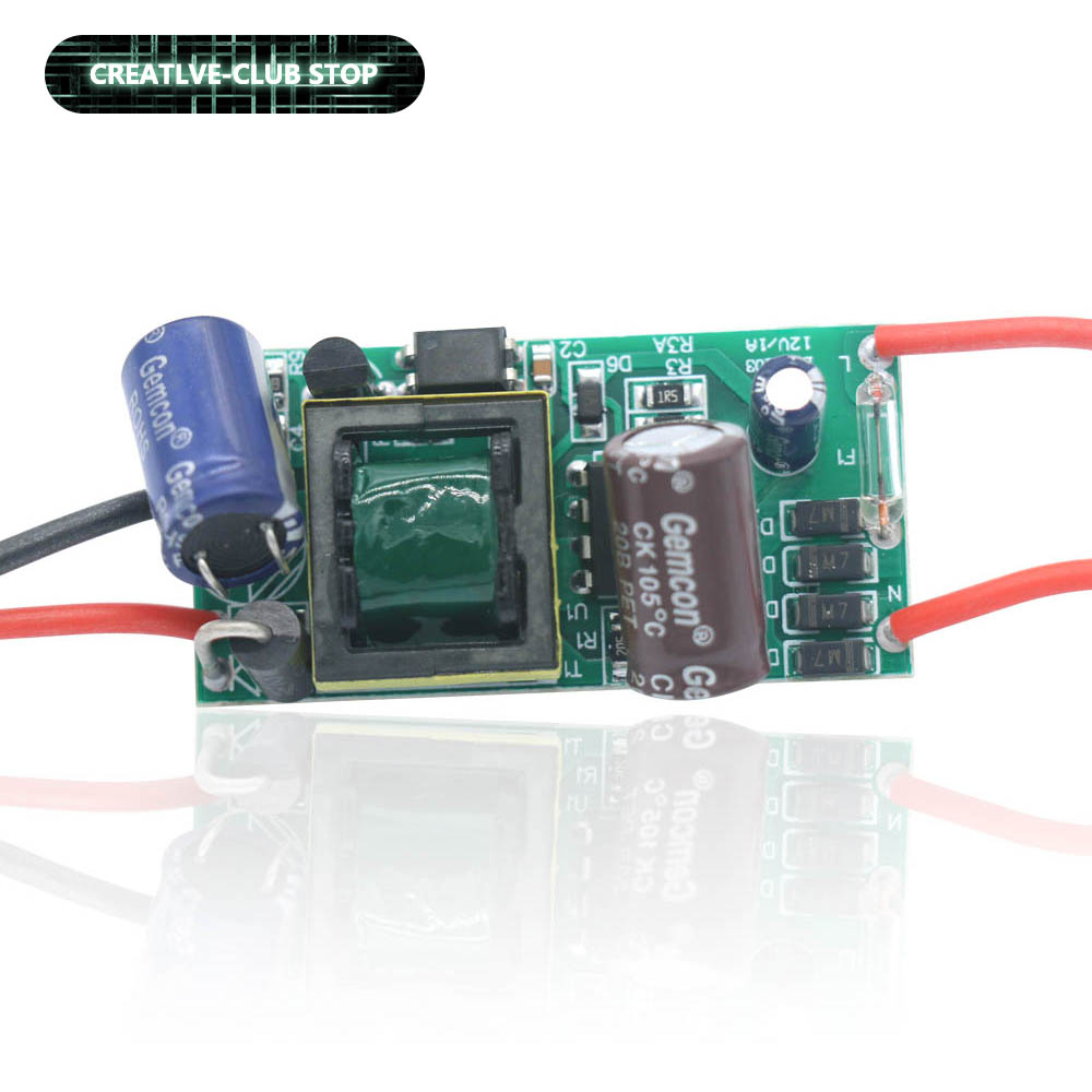 Controlador LED 220V 230V a 12V 24V luces 6W 12W 24W 36W 60W 84W 100W 120W para fuente de alimentación LED transformadores de luz de 12V para ventilador de CPU