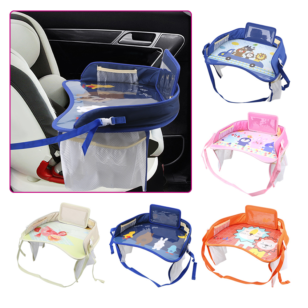 Autobak Tafel Voor Kinderen Kids Babyzitje Hek Mini Cartoon Oxford Doek Waterdichte SUV MPV Auto Accessoires Universeel