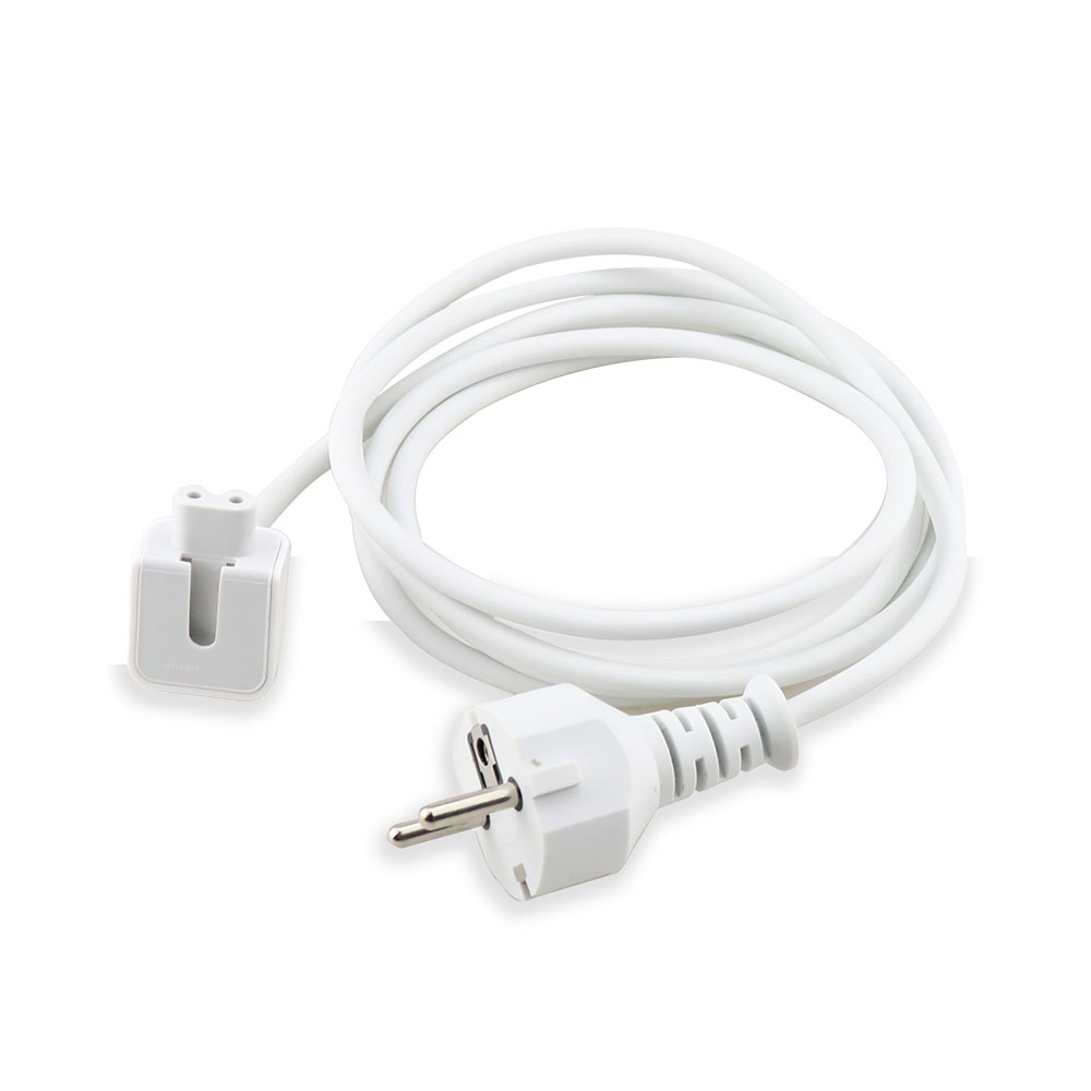 Câble d'extension de prise ue de haute qualité, 1 pièce, pour MacBook Pro, câble de chargeur d'air, adaptateur de câble d'alimentation