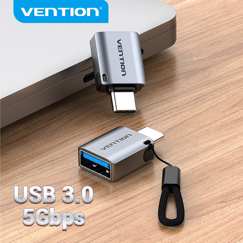 Vention-Adaptateur de type C mâle vers USB 3.0 femelle OTG, convertisseur de câble pour Macbook Pro, Samsung S20, S10