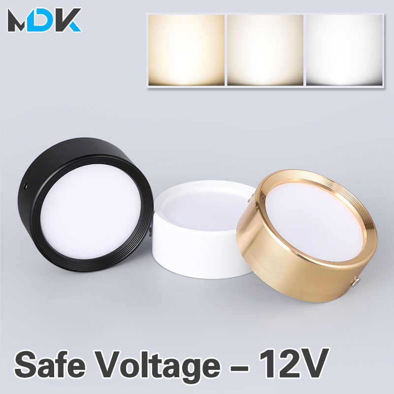 12V LED-Downlight 5W 7W 9W 12W Deckenleuchten Sicherheitsspannung Ultraflache Treiberlose LED-Spotlights Deckenbeleuchtung