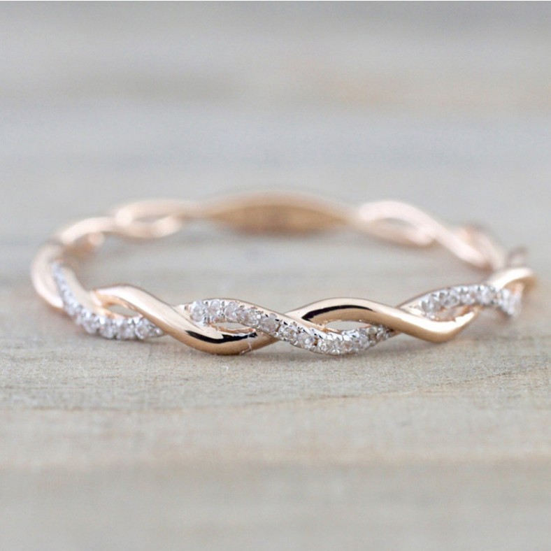 Ins Tide – bagues réglables en acier inoxydable pour femmes, bagues de fiançailles de tempérament Simple, bijoux à la mode