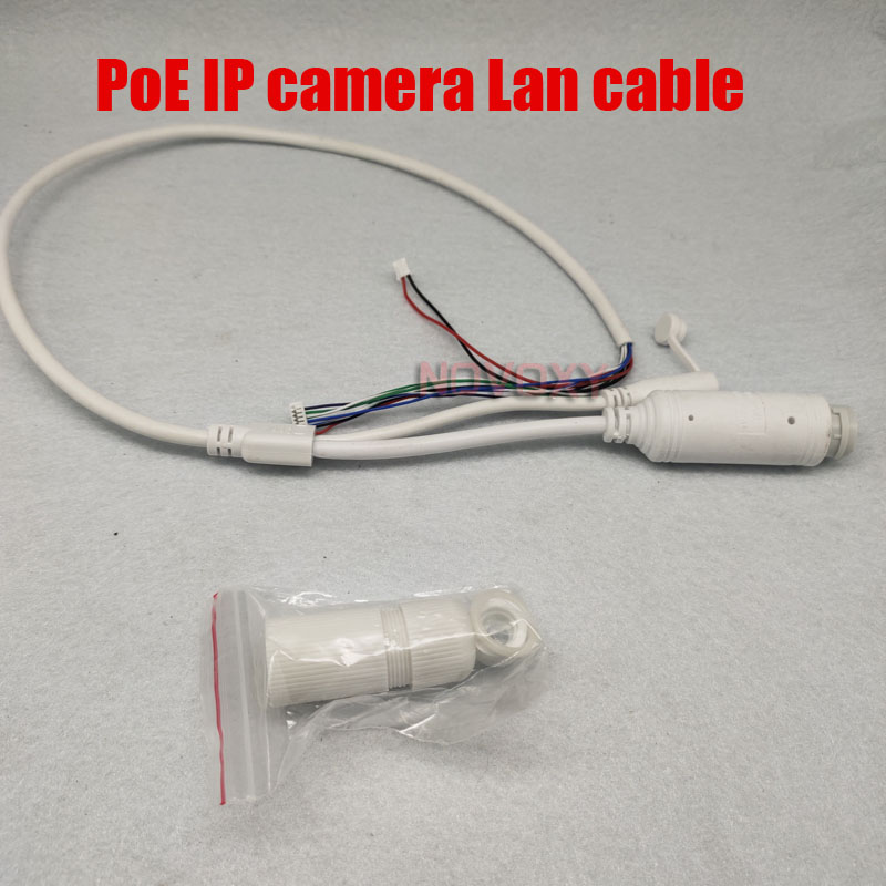 Cable PoE de 48V a 12V con cámara IP de Audio CC, Cable RJ45, módulo PoE integrado para módulo de placa de cámara IP CCTV
