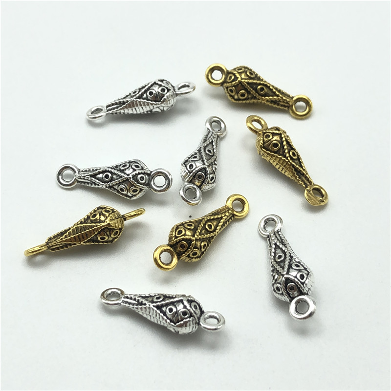 Connecteurs en alliage métallique pour bijoux, 15 pièces, accessoires pour collier, chapelet, pendentif, pompon