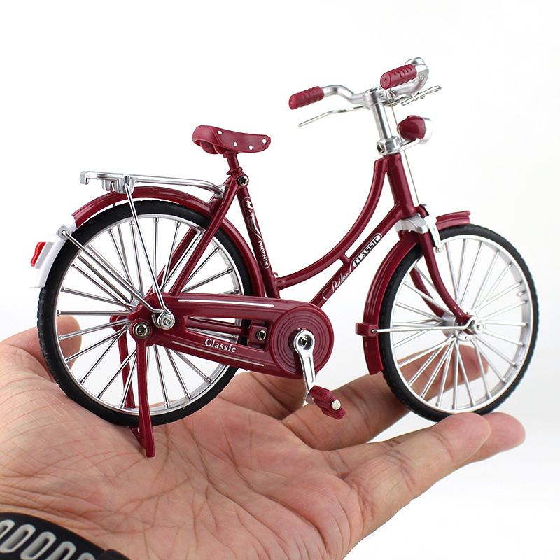 Neue 1:10 Mini Legierung Modell Fahrrad Diecast Metall Finger Mountain Racing Fahrrad Erwachsene Simulation Sammlung Geschenke Spielzeug für jungen