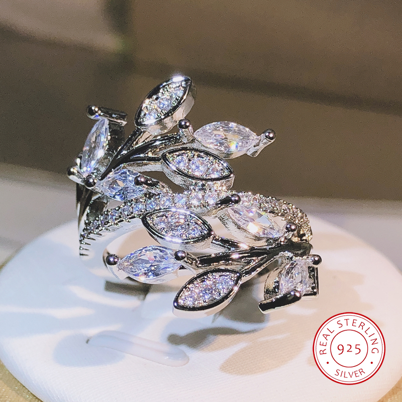 Bague en cristal de promesse d'éternité faite à la main en argent 925, bague de fiançailles en Zircon AAA Cz pour femmes et hommes, bijoux de fête au doigt