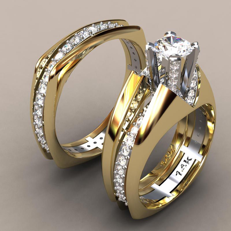 14K gold Peridot แหวนเพชร AAA 2 กะรัตผู้หญิงงานแต่งงานเครื่องประดับ Anillos เครื่องประดับอัญมณี Bizuteria 14K gold แหวนเพชร