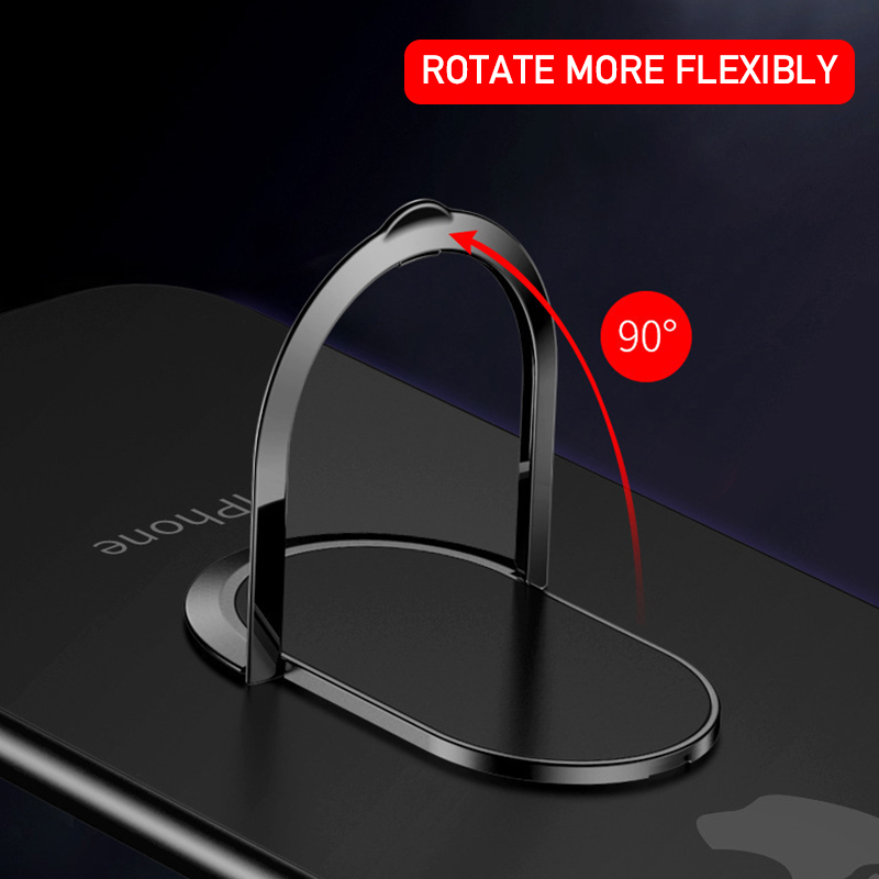 Supporto universale per anello da dito Supporto magnetico per telefono Supporto per telefono per auto Telefoni cellulari Supporto magnetico Smartphone per Iphone