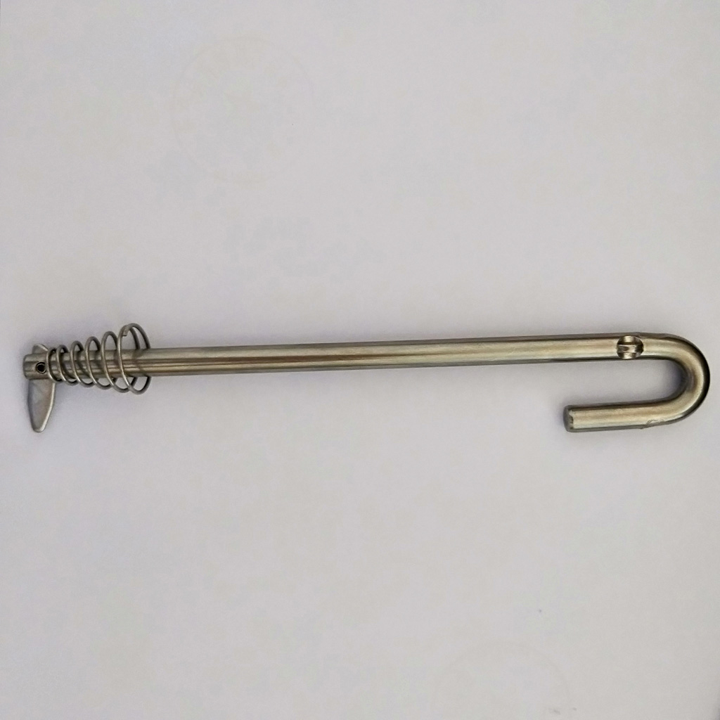 Conjunto de varilla de inclinación de acero inoxidable para Yamaha, 2 tiempos, 9,9/15 /18HP, Motor de barco fueraborda, varilla de empuje de inclinación y resorte