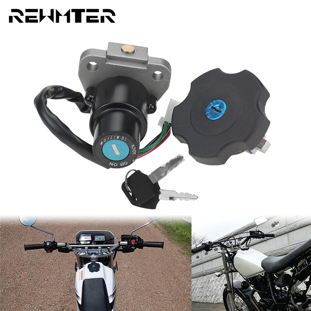 Motocyklowy wyłącznik zapłonu Korek wlewu paliwa Zestaw kluczy do Yamaha XT225 Serow 225 XT600 90-95 TW200 03-17 DT200 DT200R