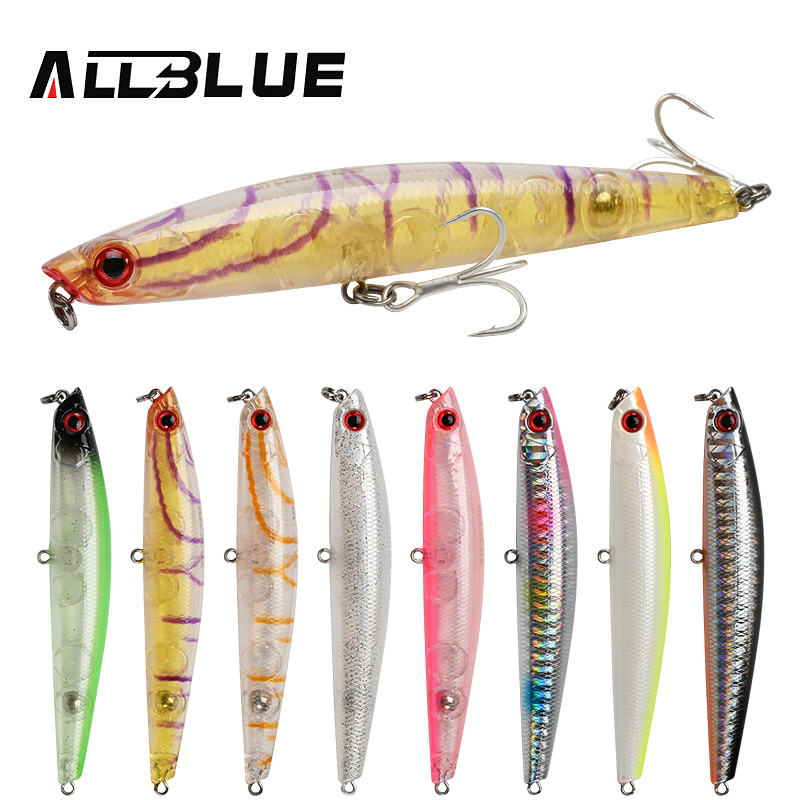 BLUX SURFER 95 Topwater Popper Pencil 95 мм Поверхностная рыболовная приманка Walk The Dog Искусственная морская окунь Жесткая приманка