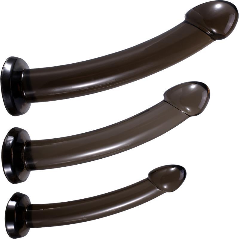 Tapones anales transparentes para hombre y mujer, consolador suave para próstata, tapón Anal, masturbación vaginal, dilatador Anal, Juguetes sexuales, productos sexuales