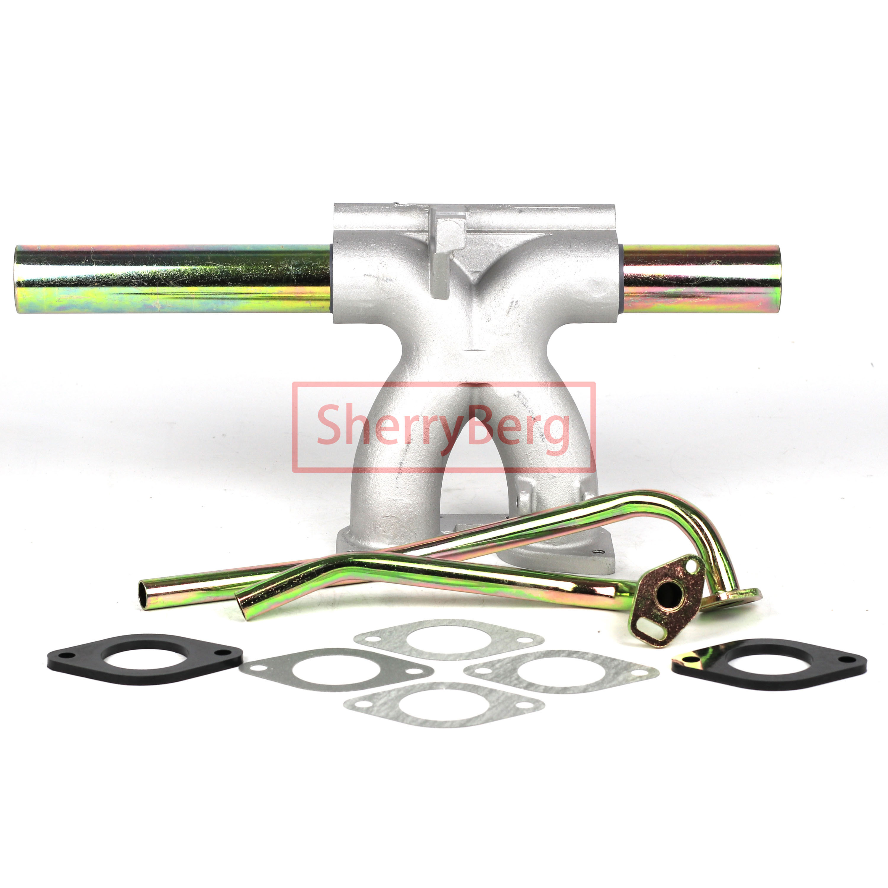 Zestaw kolektora dolotowego SherryBerg do VW Dunebuggy do FAJS Weber EMPI Solex Dellorto Single D Series & HPMX IDF 40mm 44mm 44mm IDF