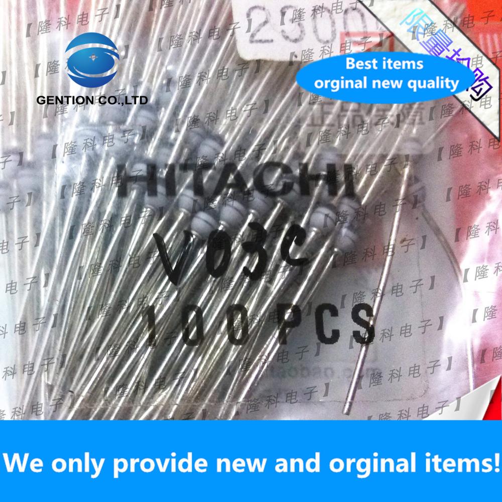 10Pcs 100% Nieuwe Originele V03C Ik In-Lijn Bal Diode Oude Hitachi Europese Versie Eindversterker Sod-57 Dubbele Zwarte Ring