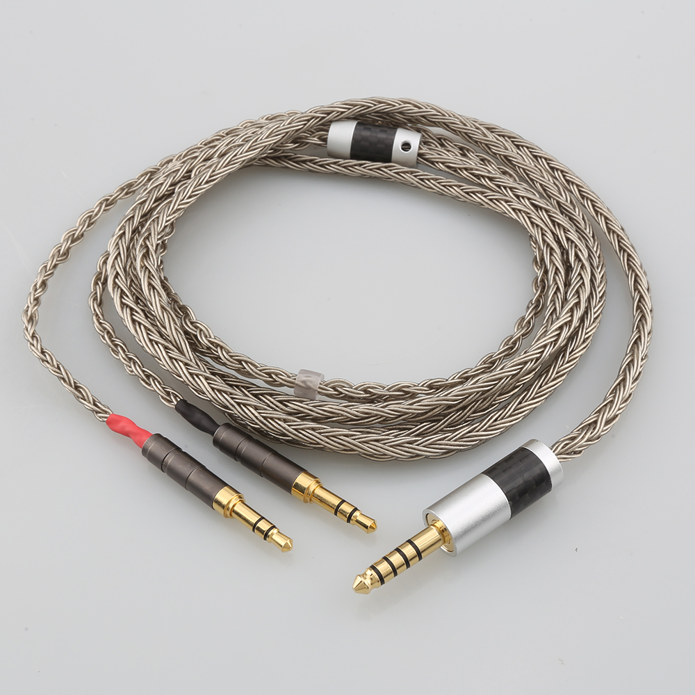 4 Pin Xlr 4.4 2.5mm16 Core Headphone Earphone Kabel untuk 3.5 Hifiman Anda Sundara HE1000se HE6se He400 Z7M2