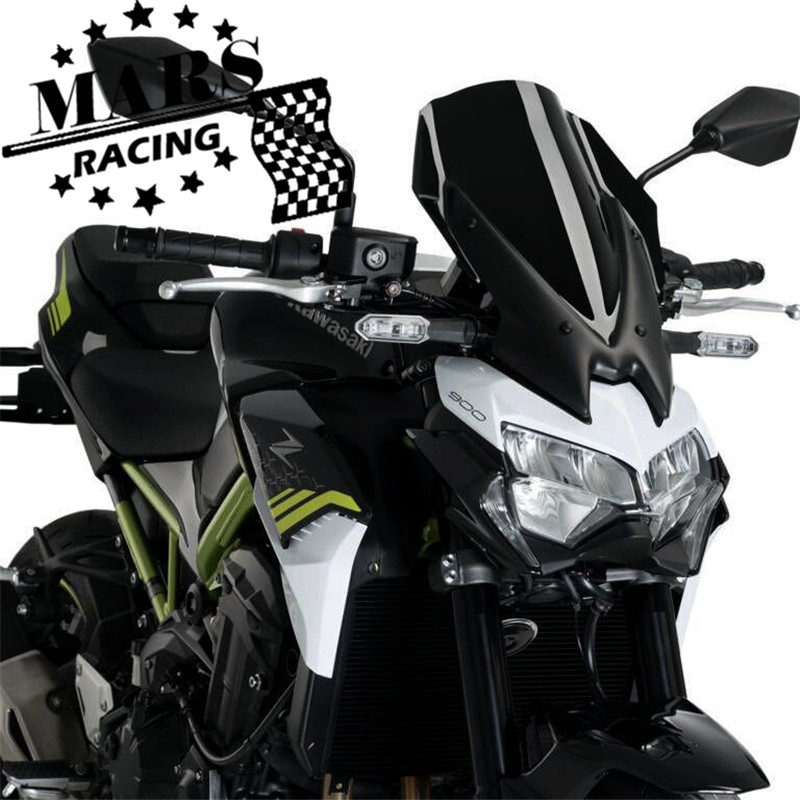 รถจักรยานยนต์กระจกหน้ารถสำหรับ KAWASAKI Z900อุปกรณ์เสริม2020 2021 2022กระจกหน้าจอ Protector อะไหล่ Z900กระจก