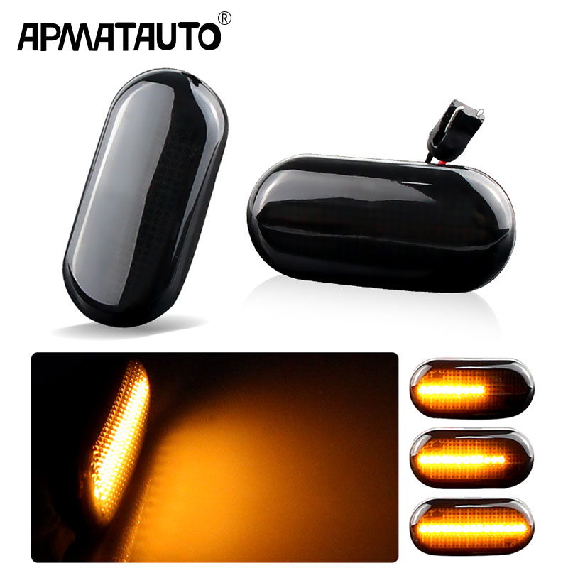 Dynamiczne światła kierunkowskazów LED do Renault Megane 1 Clio1 2 KANGOO ESPACE Dacia Duster Dokker Lodgy Smart Fortwo 453