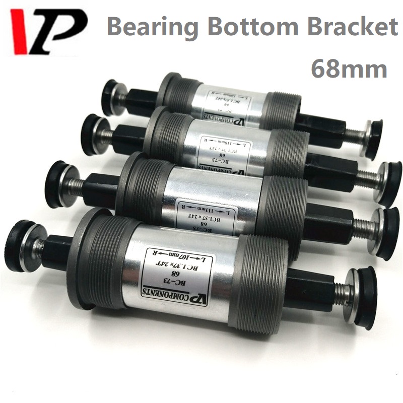 VP Bike Bottom Bracket  BC-73 68mm BC1.37x24T 103 107 110.5 113 115 118 120 121.5 122.5 124.5 126 127.5 mm Mountain Bicycle Axis