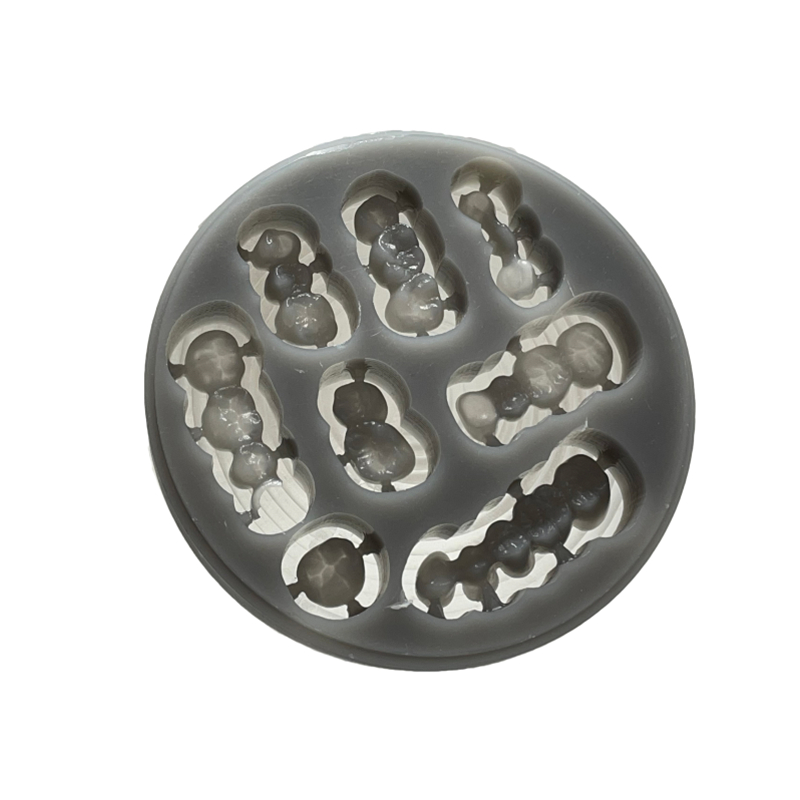 (5 stück) Für Dental Labor CAD/CAM WACHS Disc-Open System (98mm) blau, Weiß, Grün, Grau, Matural Farbe