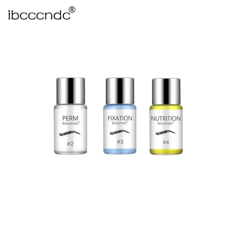 ใหม่ Brow เคลือบชุด Eyebrow Perm โลชั่น Eye Brow Lifting กึ่งถาวร Beauty Salon Brow Lift Perming โภชนาการ 5ml