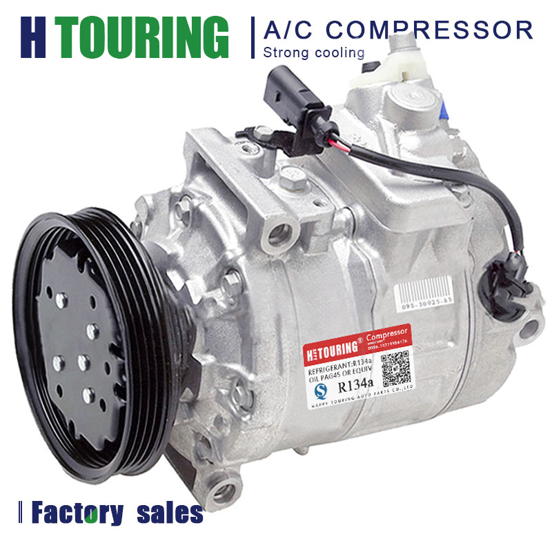 7SEU16C Sprężarka klimatyzacji AC do Audi A4 A6 B6 C5 4B 0260805 G 4B 0260805 K 4B 0260805 M 8E 0206805 D 8E 0260805   8E 0260805 N