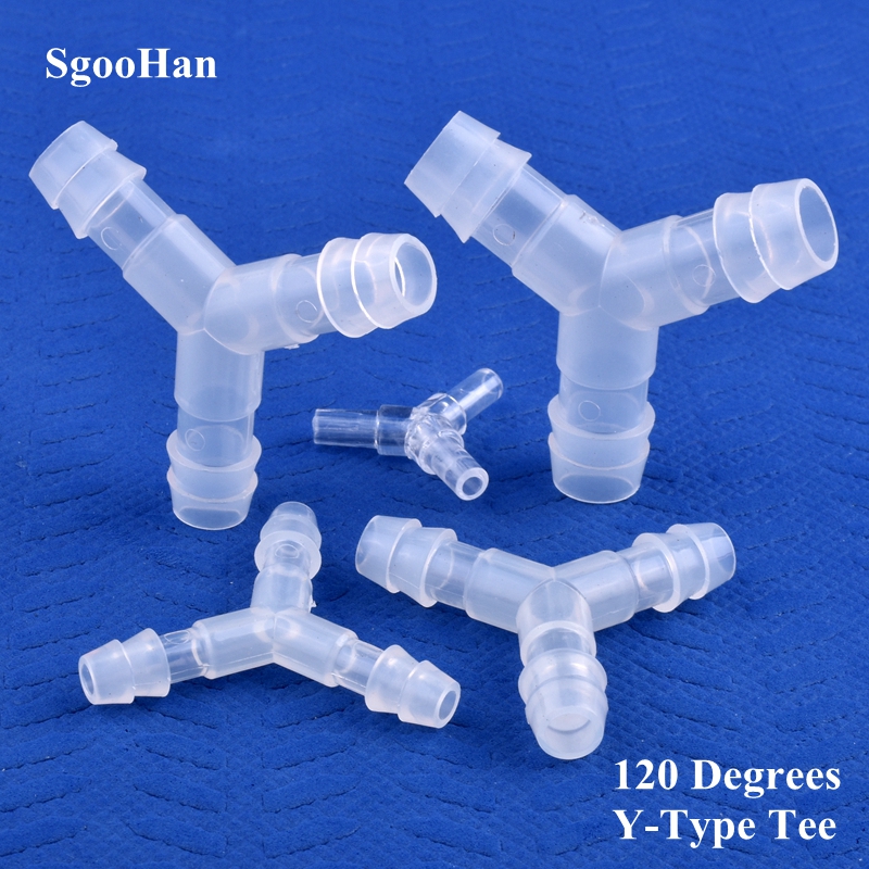 5~200 szt. 4~16mm Plastik spożywczy, kąt 120 stopni °   Złączka Y do pompy powietrza akwariowej, rozdzielacz cieczy/gazu, złączka do węża pagody wodnej