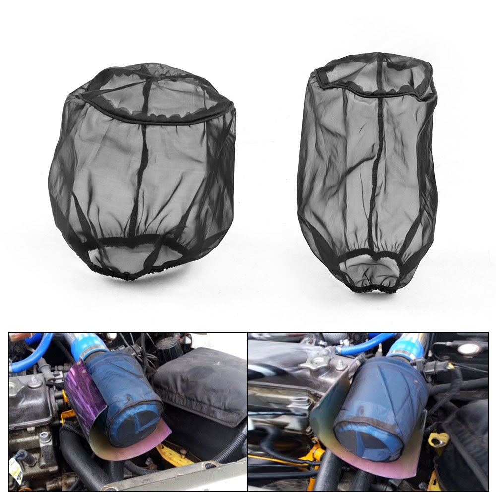 Cubierta protectora de filtro de aire Universal, impermeable, a prueba de aceite, a prueba de polvo, para filtros de entrada de aire de alto flujo, cubierta de filtro de aire