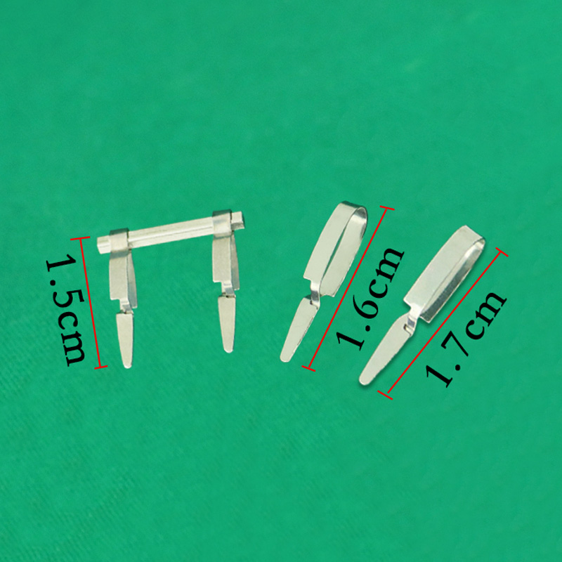 2019 Hemostatic clip arterial venous clip small blood vessel clip temporary blocking clip experiment closed device