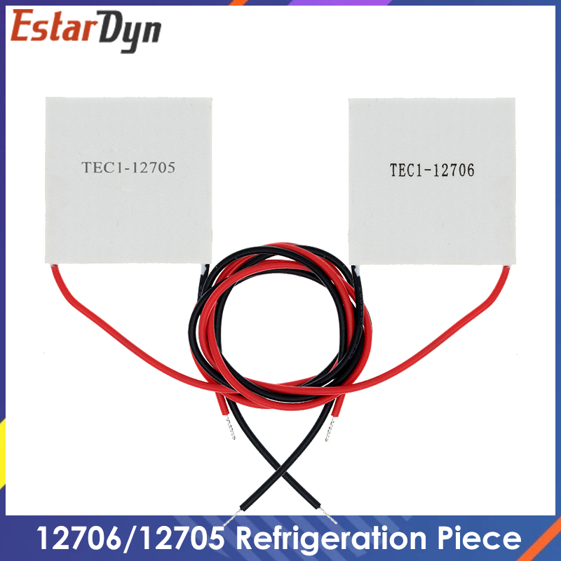 Refrigerador termoeléctrico Peltier, TEC1-12706, 12706 TEC1-12715, 40x40MM, 12V, nuevo, de refrigeración semiconductor