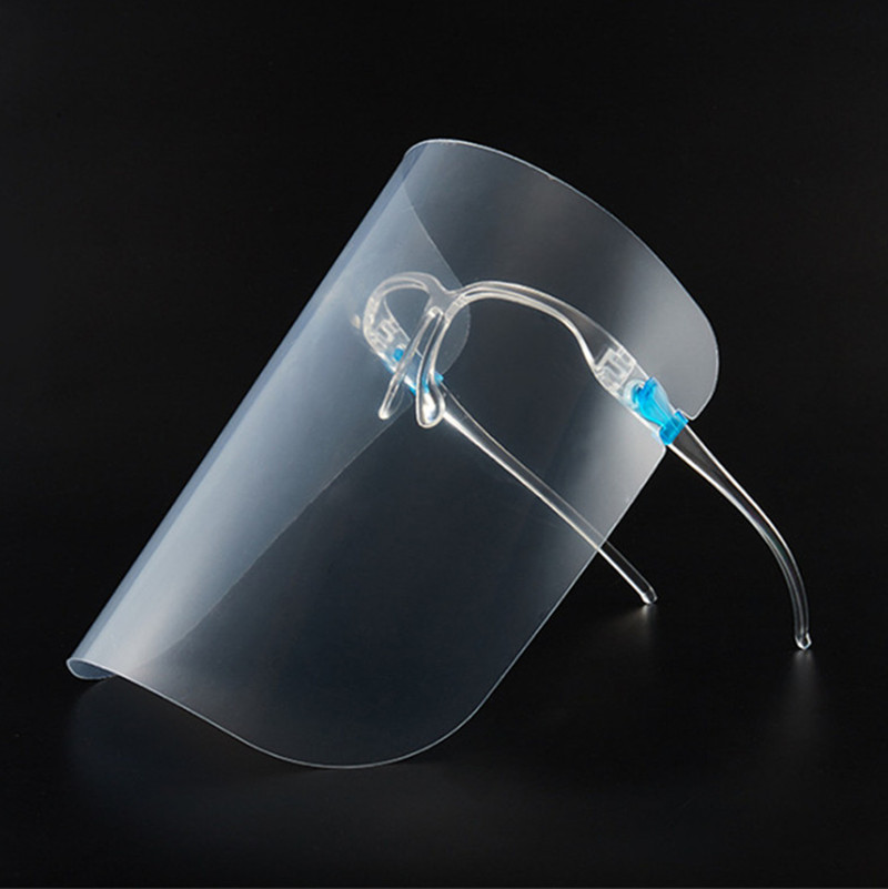 2 Teile/satz Küche Werkzeuge Transparent Gesicht Schild Anti-Öl Zwiebel Brille Staub-Proof Gesicht Schutz Maske Kochen Werkzeuge außerhalb Gebrauch